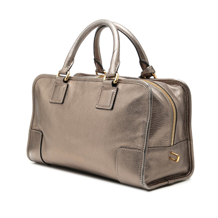 LOEWE Metallic Cuir de chèvre Amazona 28