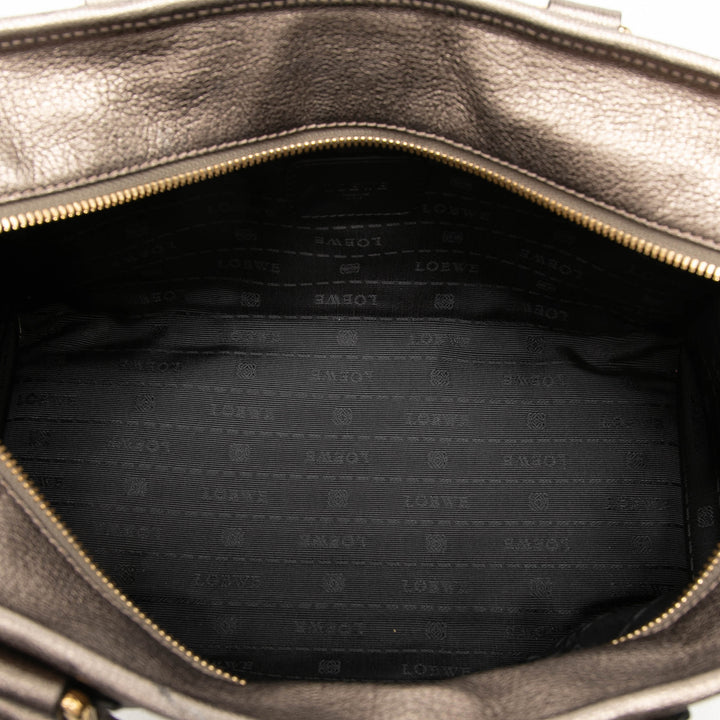 LOEWE Metallic Cuir de chèvre Amazona 28