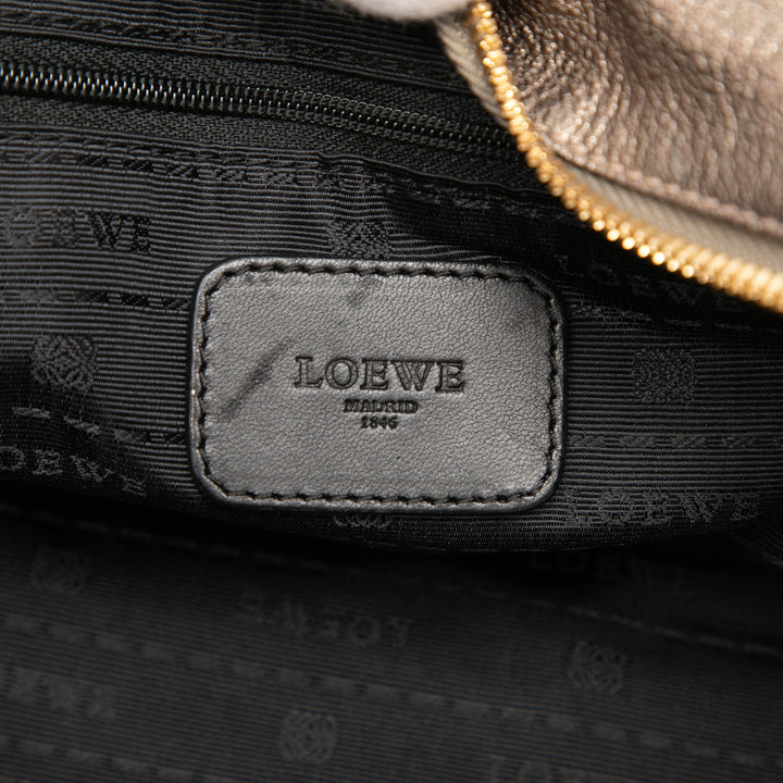 LOEWE Metallic Cuir de chèvre Amazona 28