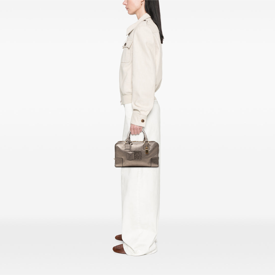 LOEWE Metallic Cuir de chèvre Amazona 28
