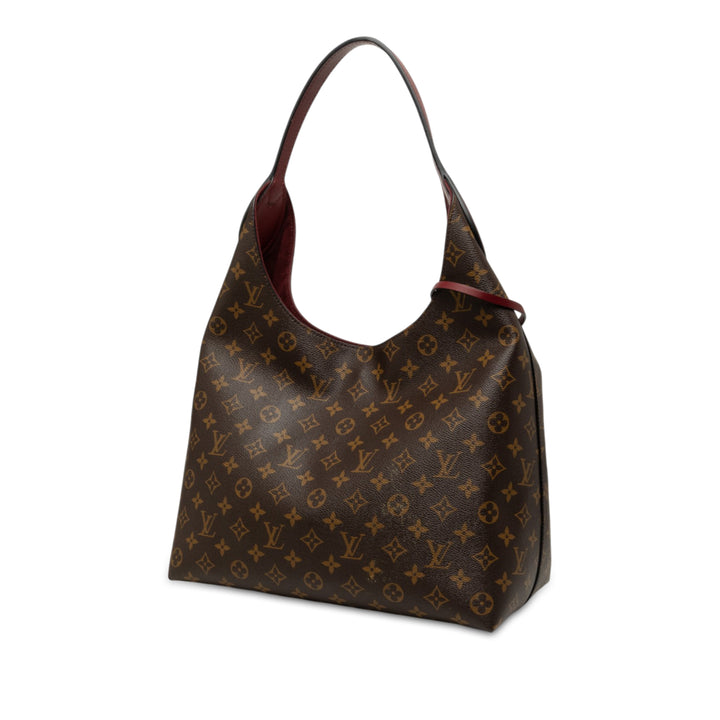 Flower Hobo Monogram Marron