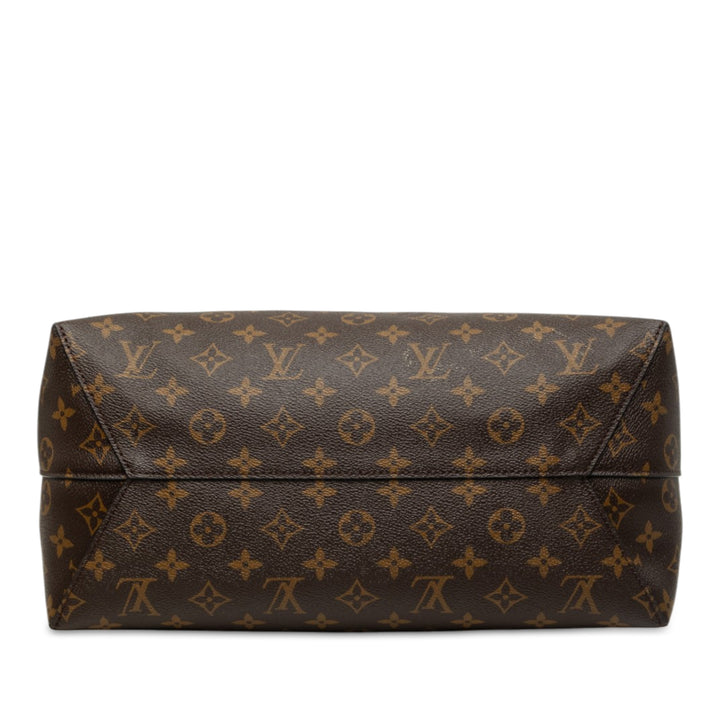 Flower Hobo Monogram Marron