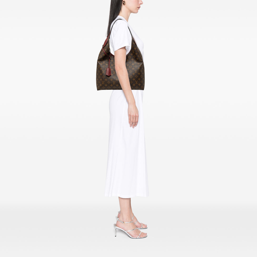 Flower Hobo Monogram Marron