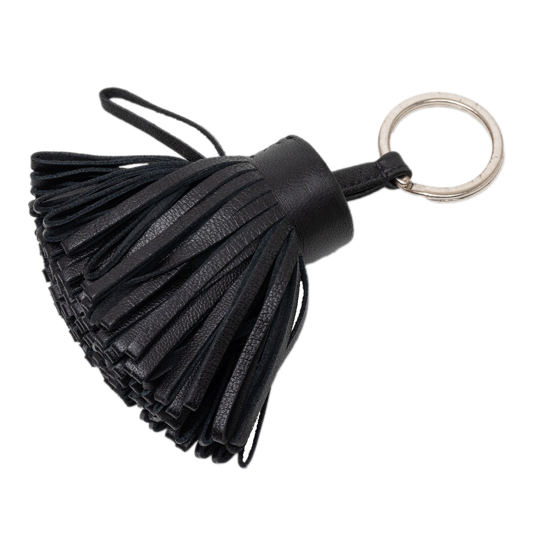 Hermès Milo Carmen Pompon Porte-clés Bijou de sac Cuir