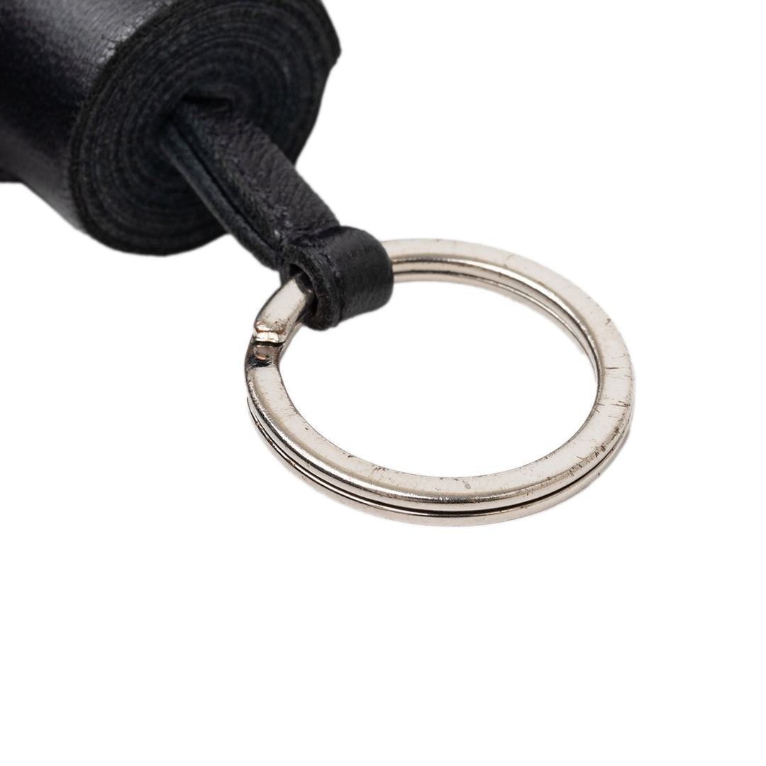 Hermès Milo Carmen Pompon Porte-clés Bijou de sac Cuir