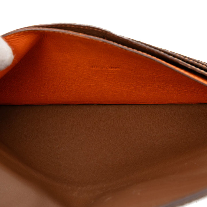 Hermès Dogon Duo Portefeuille GM Cuir Togo