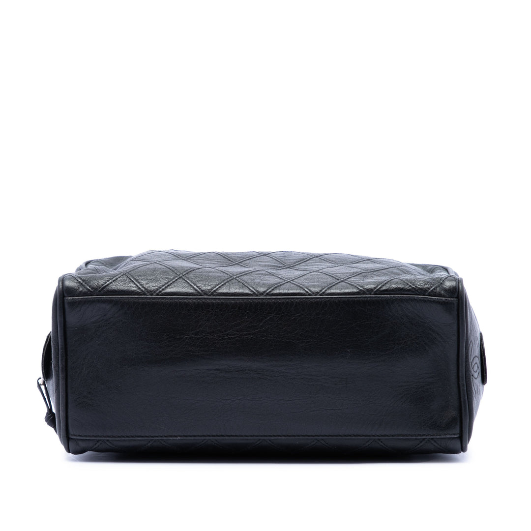 Chanel Matelassé Cuir d’agneau Cosmetic Pochette