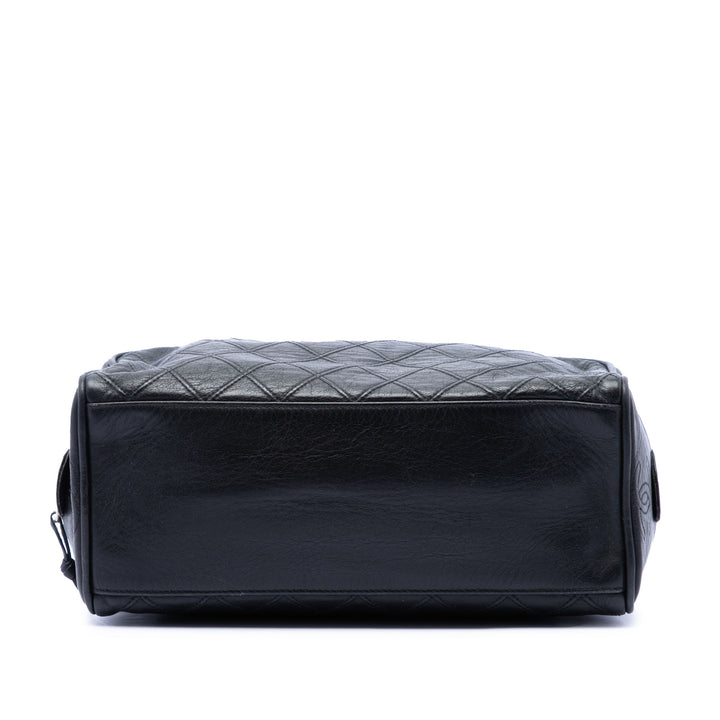 Chanel Matelassé Cuir d’agneau Cosmetic Pochette