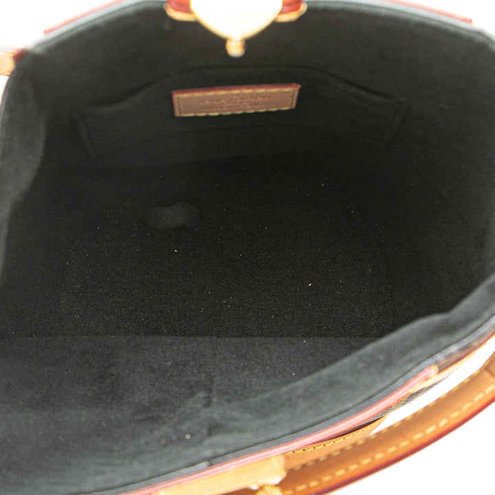 Louis Vuitton Monogram Duffle Bucket Bag Marron
