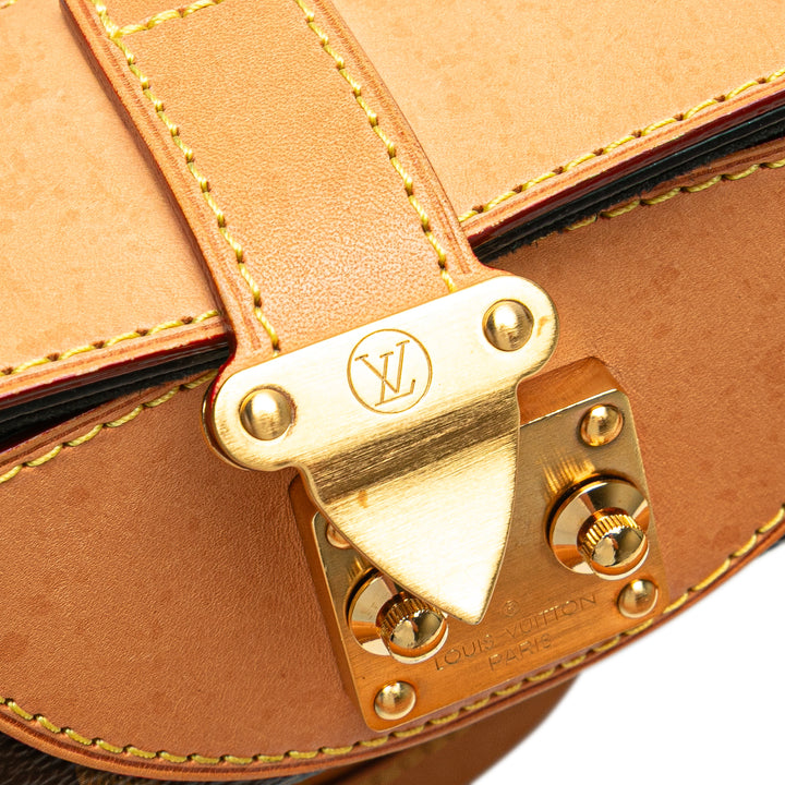 Louis Vuitton Monogram Duffle Bucket Bag Marron