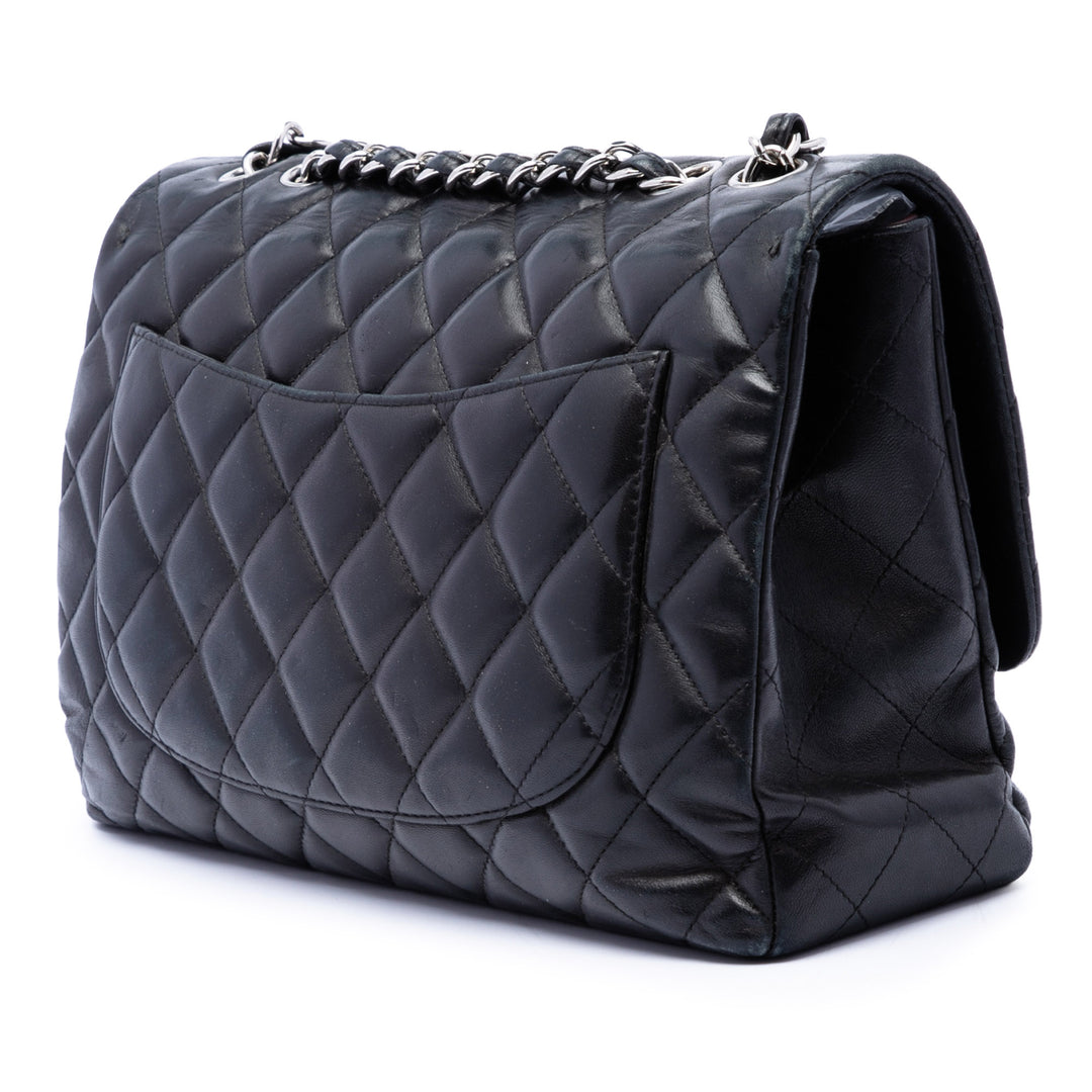 Chanel Classic Rabat simple Jumbo Cuir d'agneau