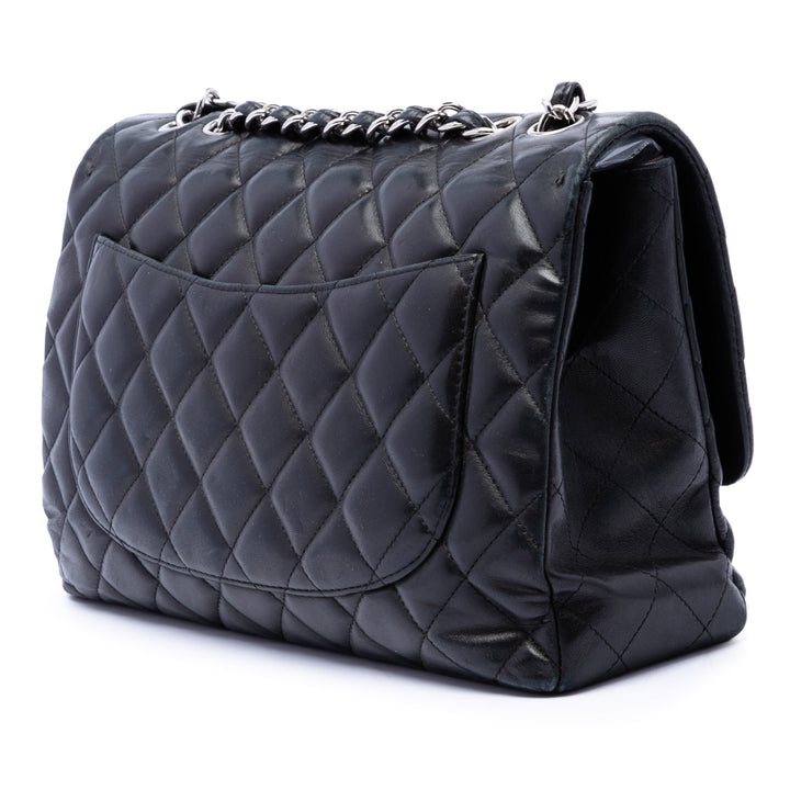 Chanel Classic Rabat simple Jumbo Cuir d'agneau