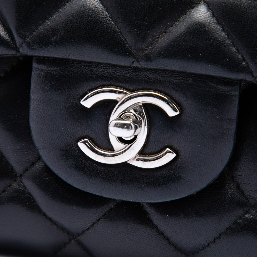 Chanel Classic Rabat simple Jumbo Cuir d'agneau