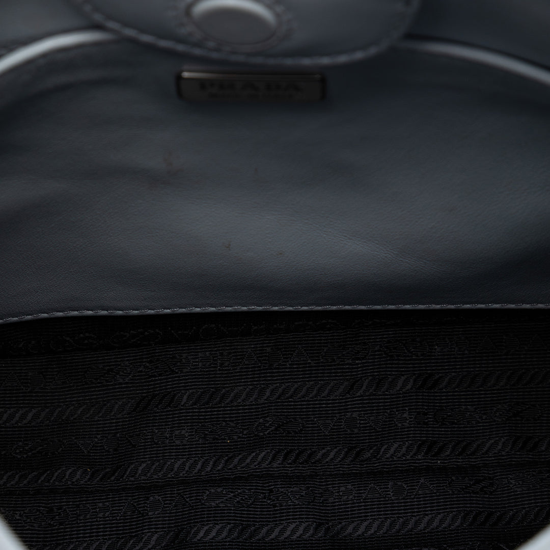 Prada Spazzolato Cuir Cleo Sac bandoulière