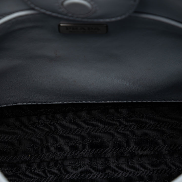 Prada Spazzolato Cuir Cleo Sac bandoulière