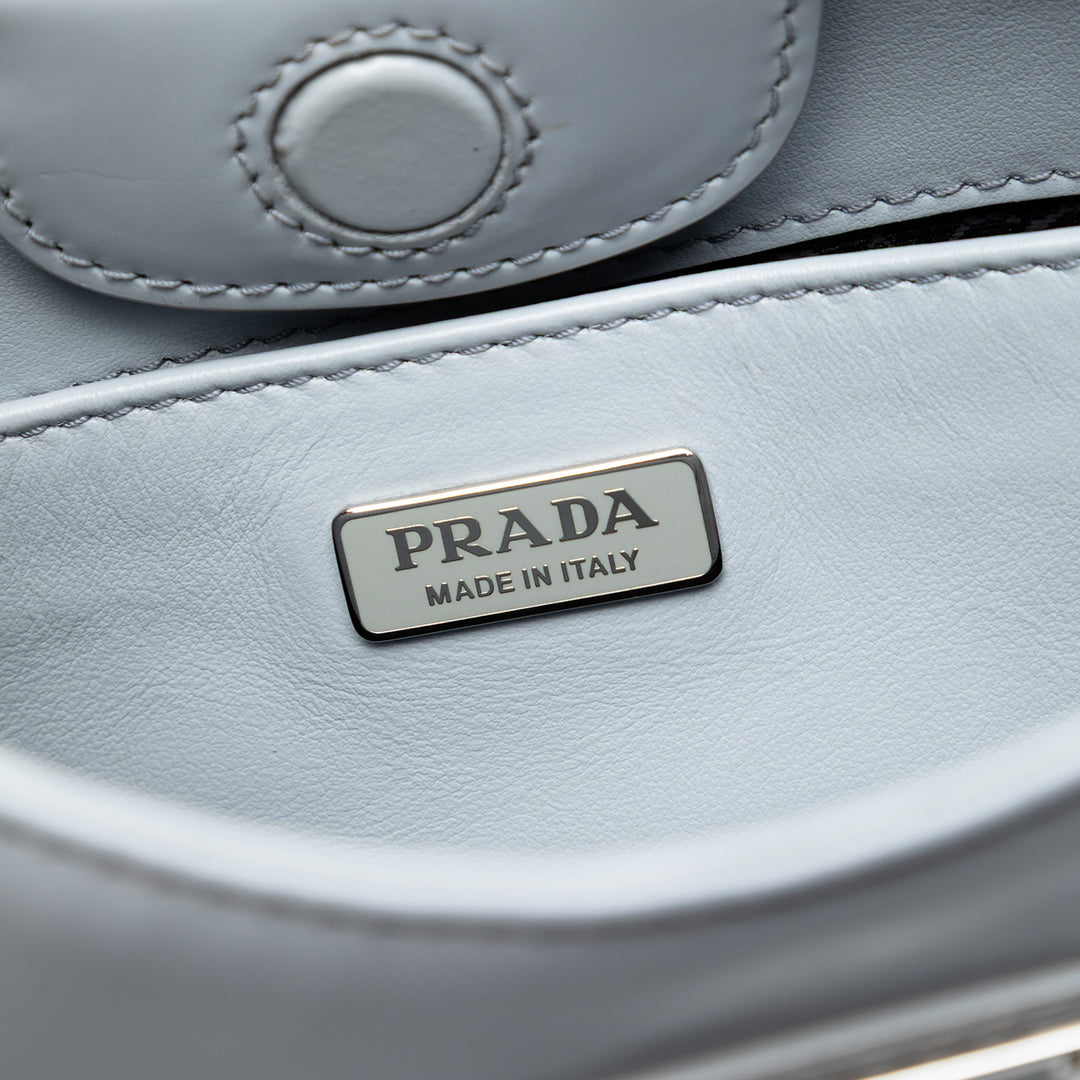 Prada Spazzolato Cuir Cleo Sac bandoulière