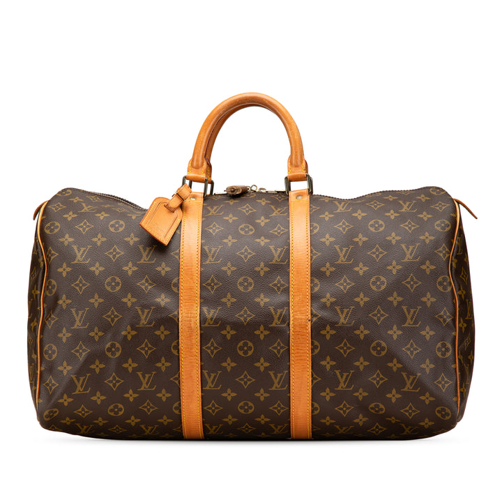 Monogram Keepall 50 Brown - Gaby Paris