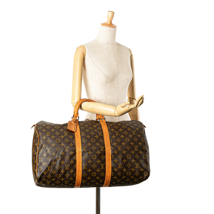 Monogram Keepall 50 Brown - Gaby Paris