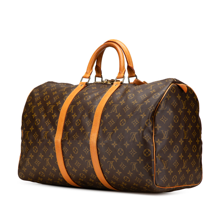 Monogram Keepall 50 Brown - Gaby Paris