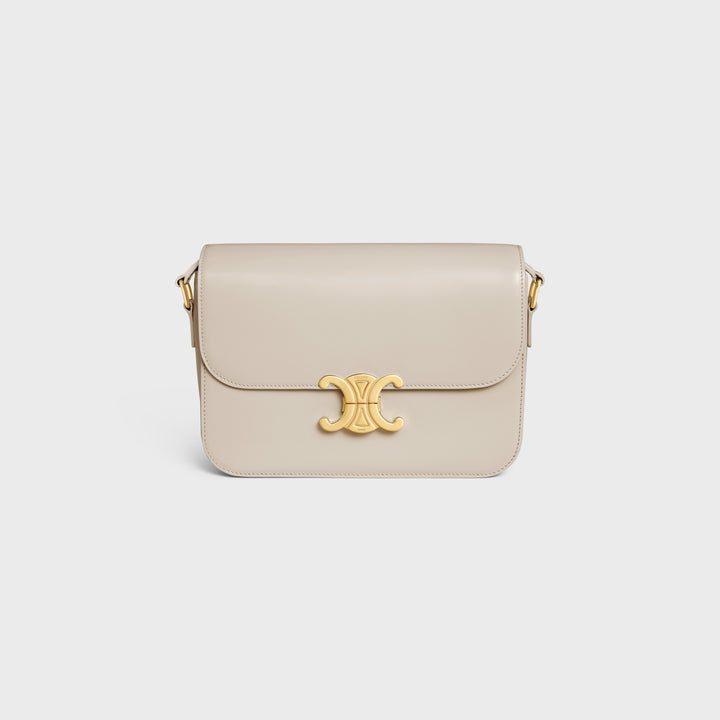 Sac Triomphe Classique Veau Satiné beige (leight stone)