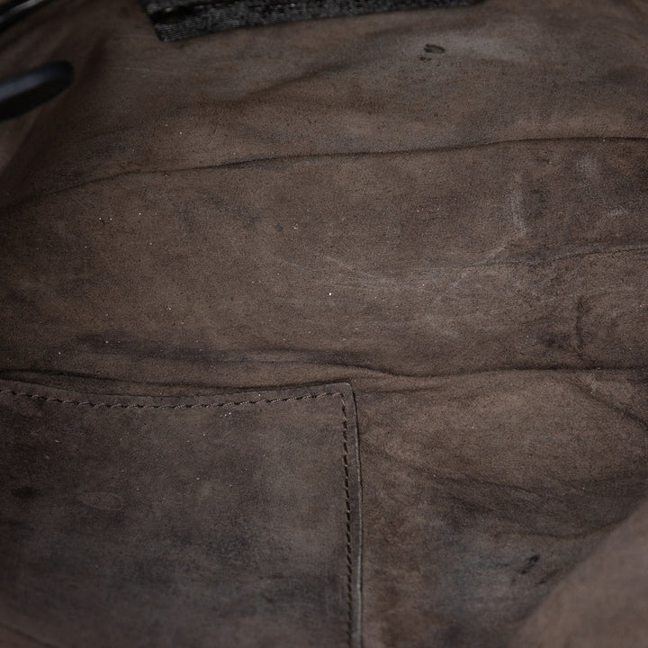 Bottega Veneta Metallic Nappa Intrecciato Nodini Sac porté croisé