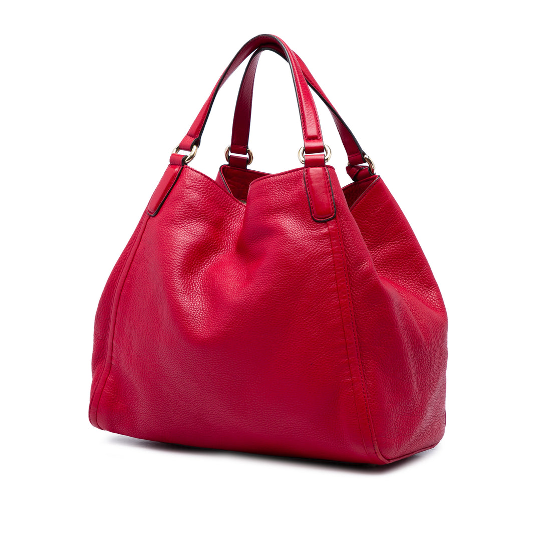 Soho Cellarius Cabas Moyen Cuir de veau Rouge
