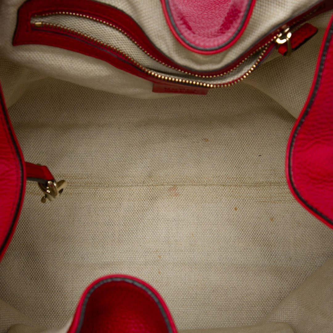 Soho Cellarius Cabas Moyen Cuir de veau Rouge