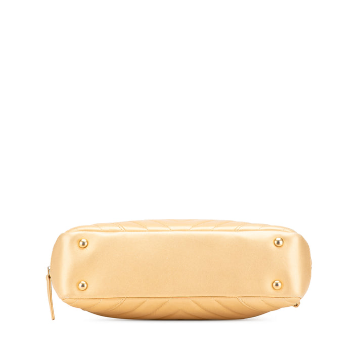 Chanel CC Chevron Cuir d’agneau Camera Sac bandoulière