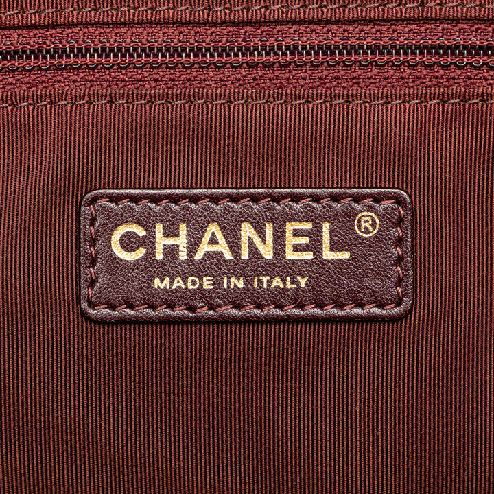 Chanel CC Chevron Cuir d’agneau Camera Sac bandoulière