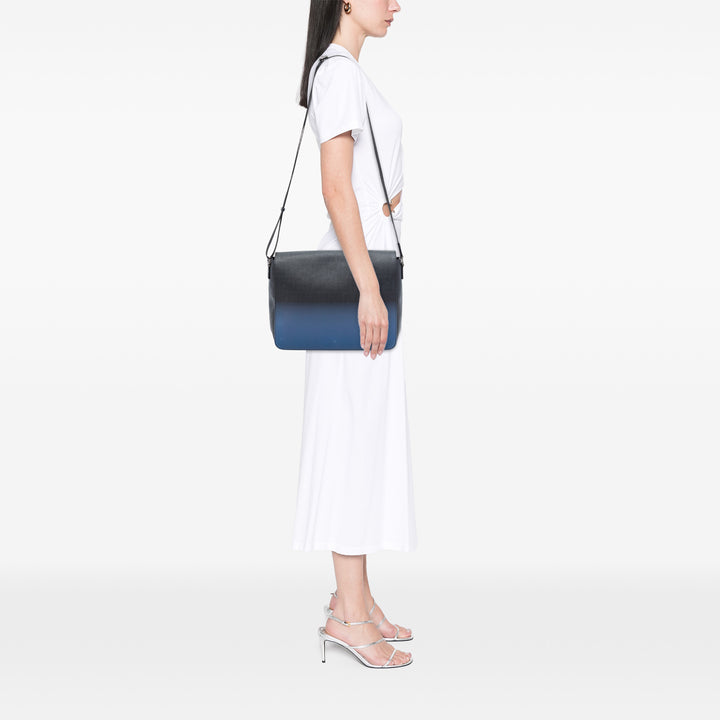 Fendi Zucca Spalmati Ombre à rabat Sac porté croisé