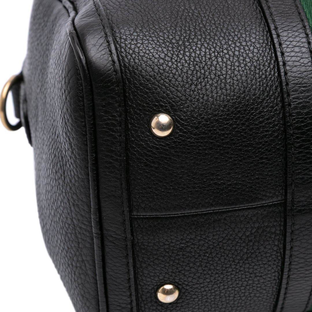 Gucci Cuir de veau Web Joy Boston Bag Noir – GABY PARIS Authentique