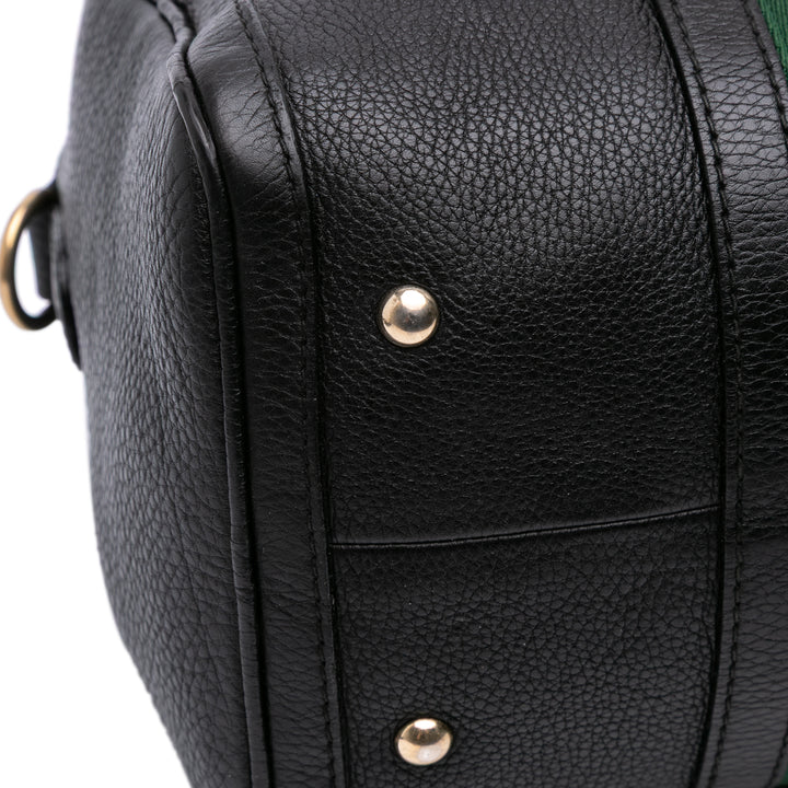 Gucci Cuir de veau Web Joy Boston Bag Noir – GABY PARIS Authentique