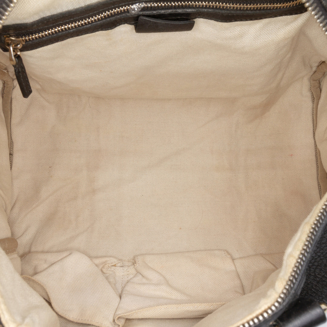 Gucci Cuir de veau Web Joy Boston Bag Noir – GABY PARIS Authentique