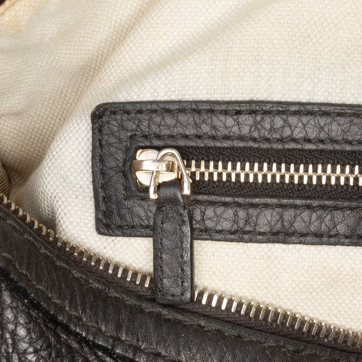 Gucci Cuir de veau Web Joy Boston Bag Noir – GABY PARIS Authentique