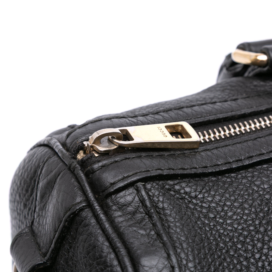 Gucci Cuir de veau Web Joy Boston Bag Noir – GABY PARIS Authentique