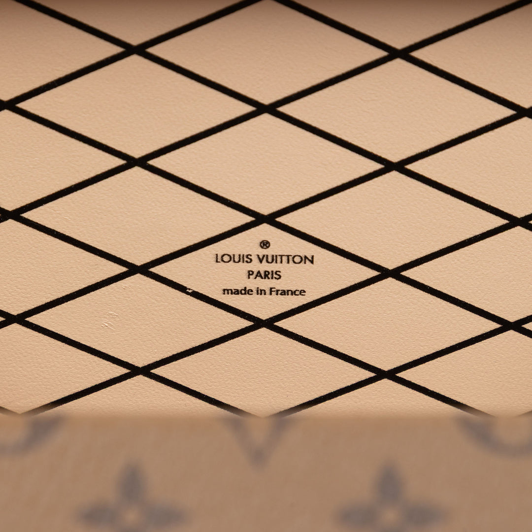 Louis Vuitton Petite Malle Monogram Reverse Marron – vue 5 – GABY PARIS