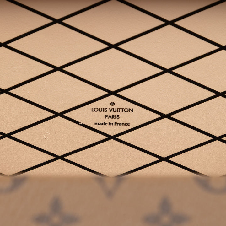 Louis Vuitton Petite Malle Monogram Reverse Marron – vue 5 – GABY PARIS