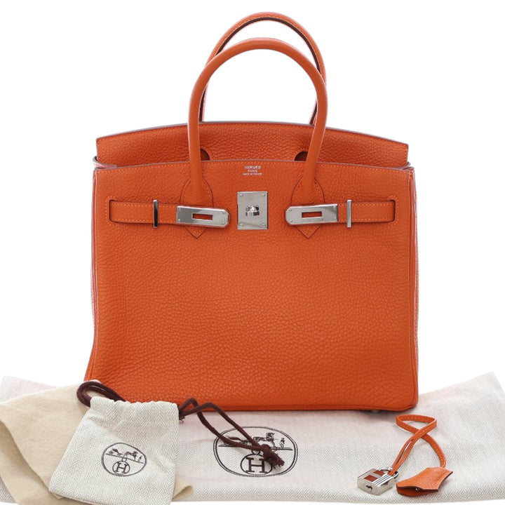 Hermès Togo Birkin Retourne 30 Orange – GABY PARIS Authentique