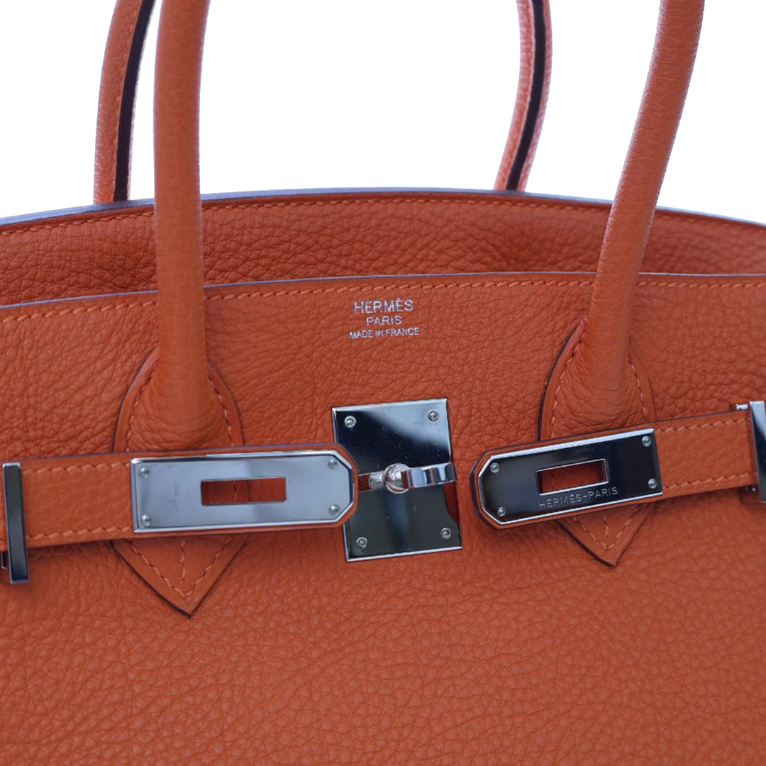 Hermès Togo Birkin Retourne 30 Orange – GABY PARIS Authentique