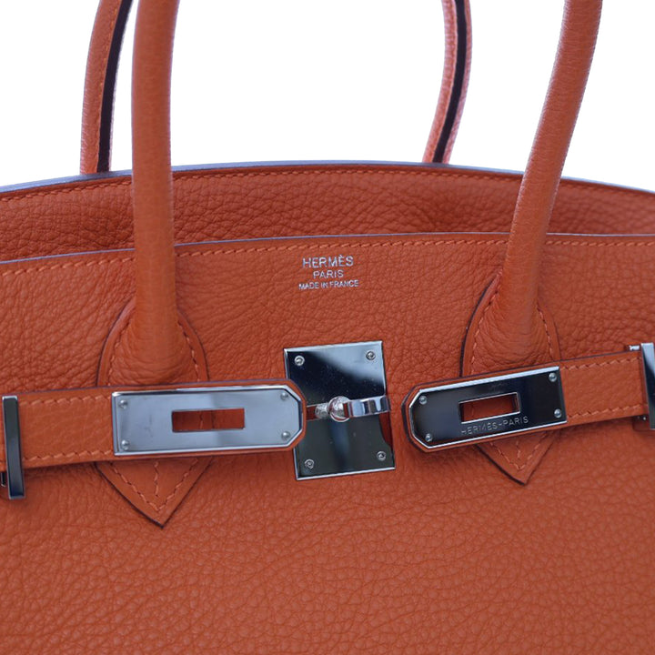 Hermès Togo Birkin Retourne 30 Orange – GABY PARIS Authentique
