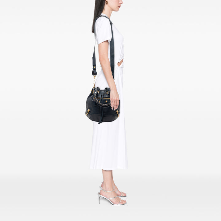 Balenciaga Mini Cuir d’agneau Motocross Giant 12 Pompon Sac