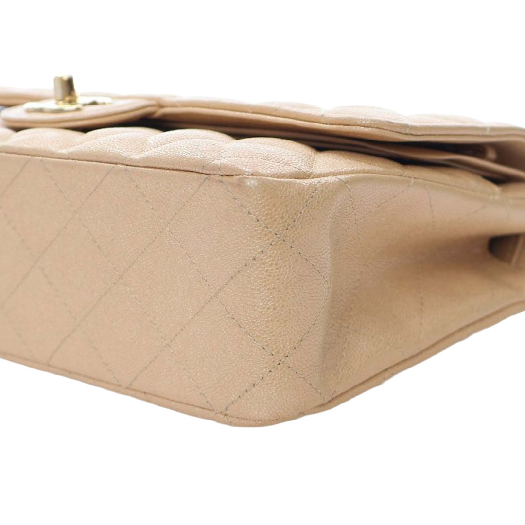 Chanel Medium Classic Iridescent Caviar Double rabat