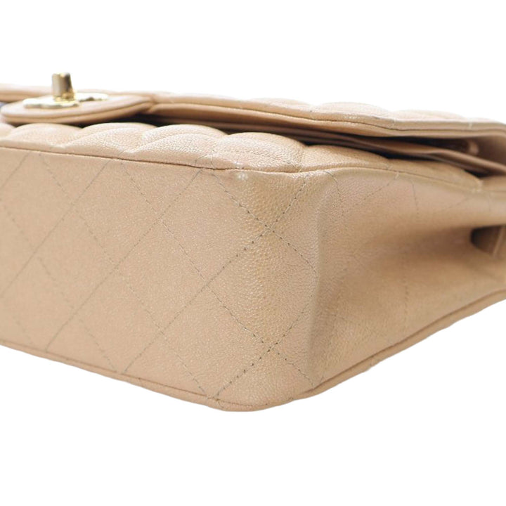 Chanel Medium Classic Iridescent Caviar Double rabat