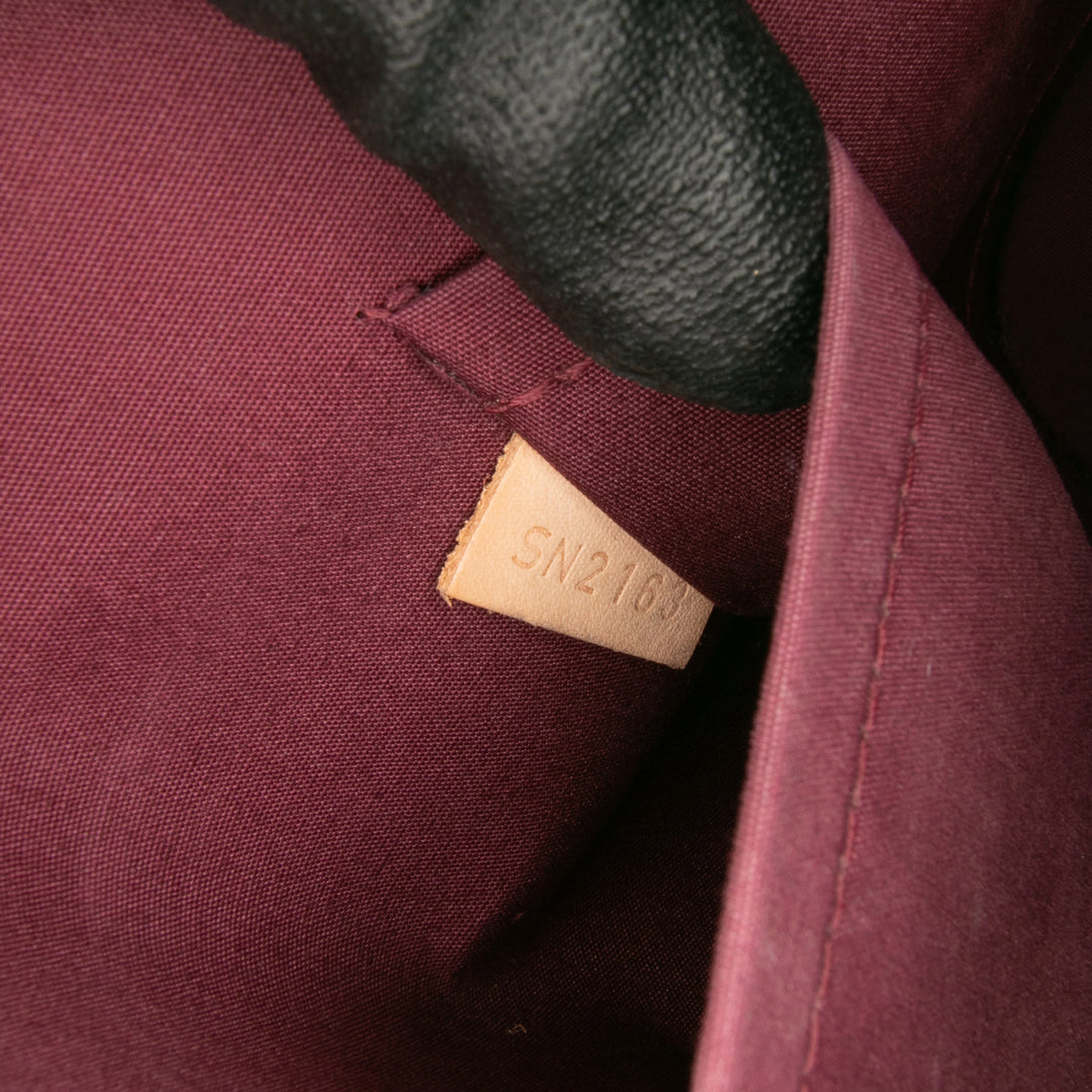 Monogram Varnish Alma PM Red - Gaby Paris