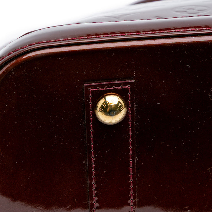 Monogram Varnish Alma PM Red - Gaby Paris