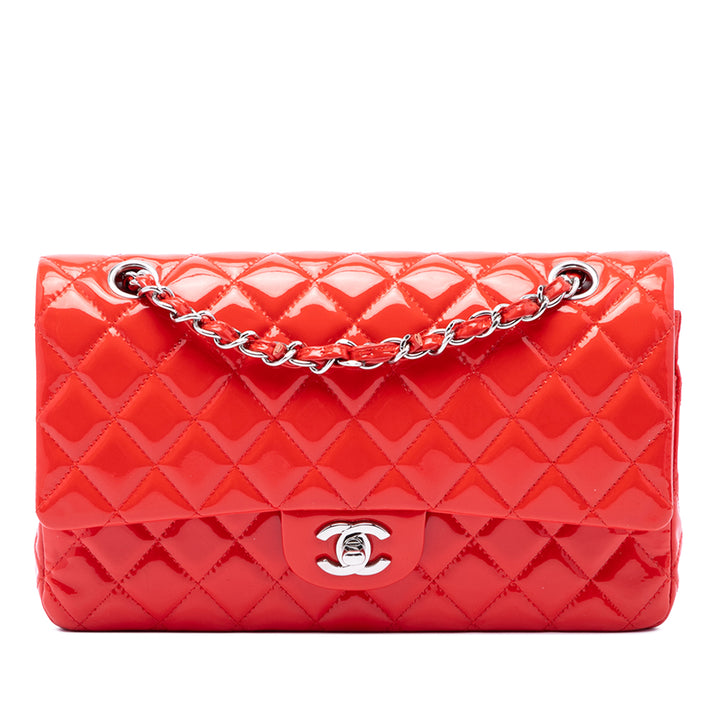 Classic Double rabat Moyen Rouge