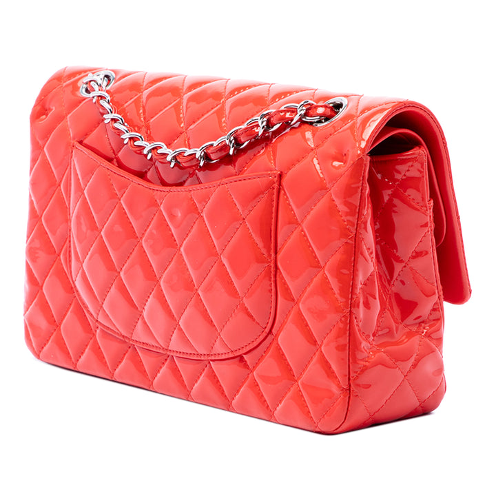 Classic Double rabat Moyen Rouge