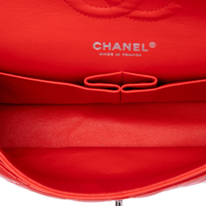 Classic Double rabat Moyen Rouge