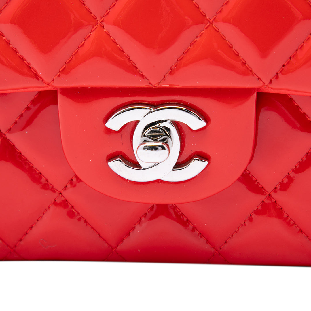 Classic Double rabat Moyen Rouge