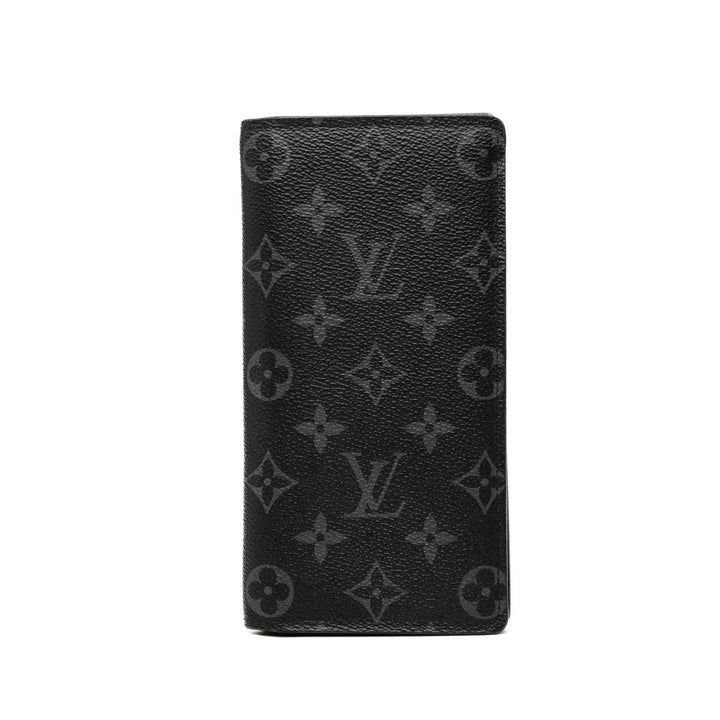 Brazza Portefeuille long Monogram Eclipse Noir